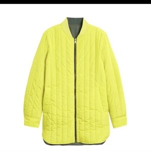 ❌ Sold - Banana Republic reversible quilted jacket